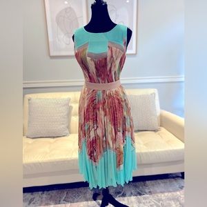 BCBG chiffon dress